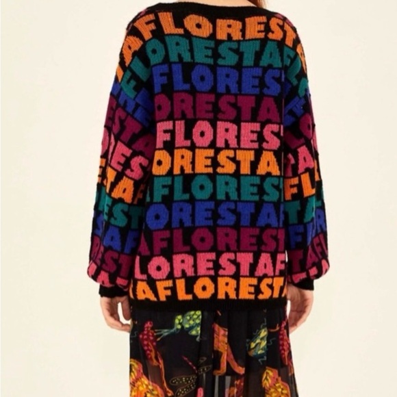 FARM Rio Multicolor Graphic Sweater - Picture 2 of 5